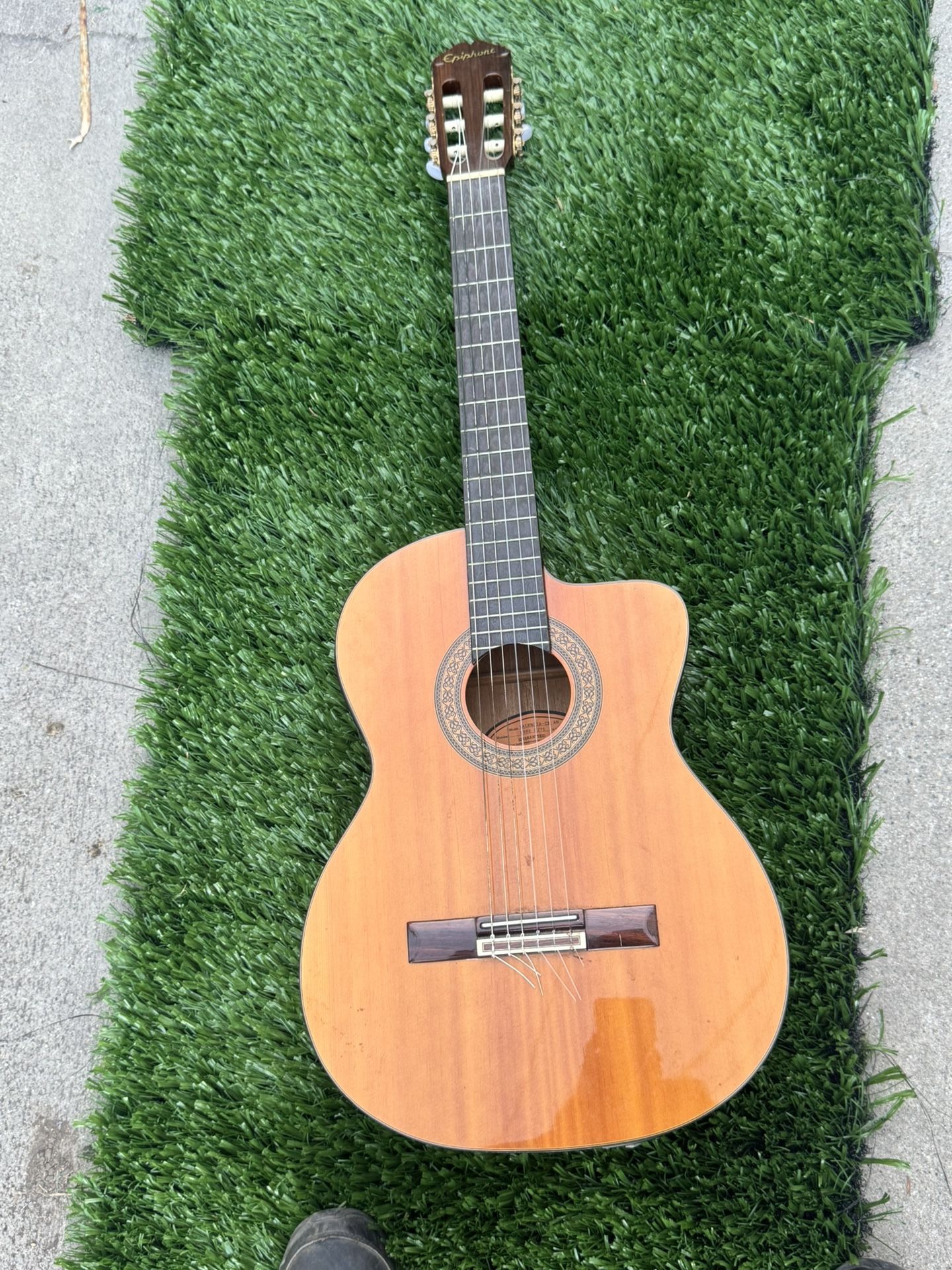 Vintage Epiphone Valencia CE AN Acoustic Electric Guitar