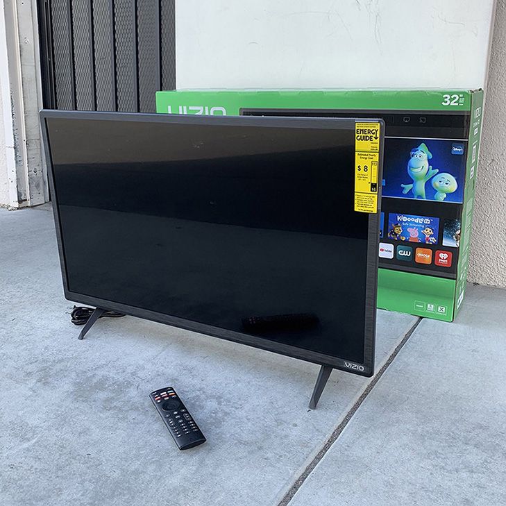 (Brand New) $90 VIZIO 32” Smart TV D-Series 720p Apple AirPlay, Chromecast Built-in, Screen Mirroring (D32h-J09) 