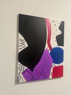 Abstract art painting $15