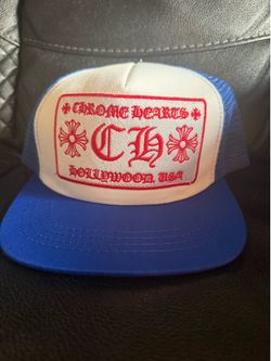 Chrome heart hat