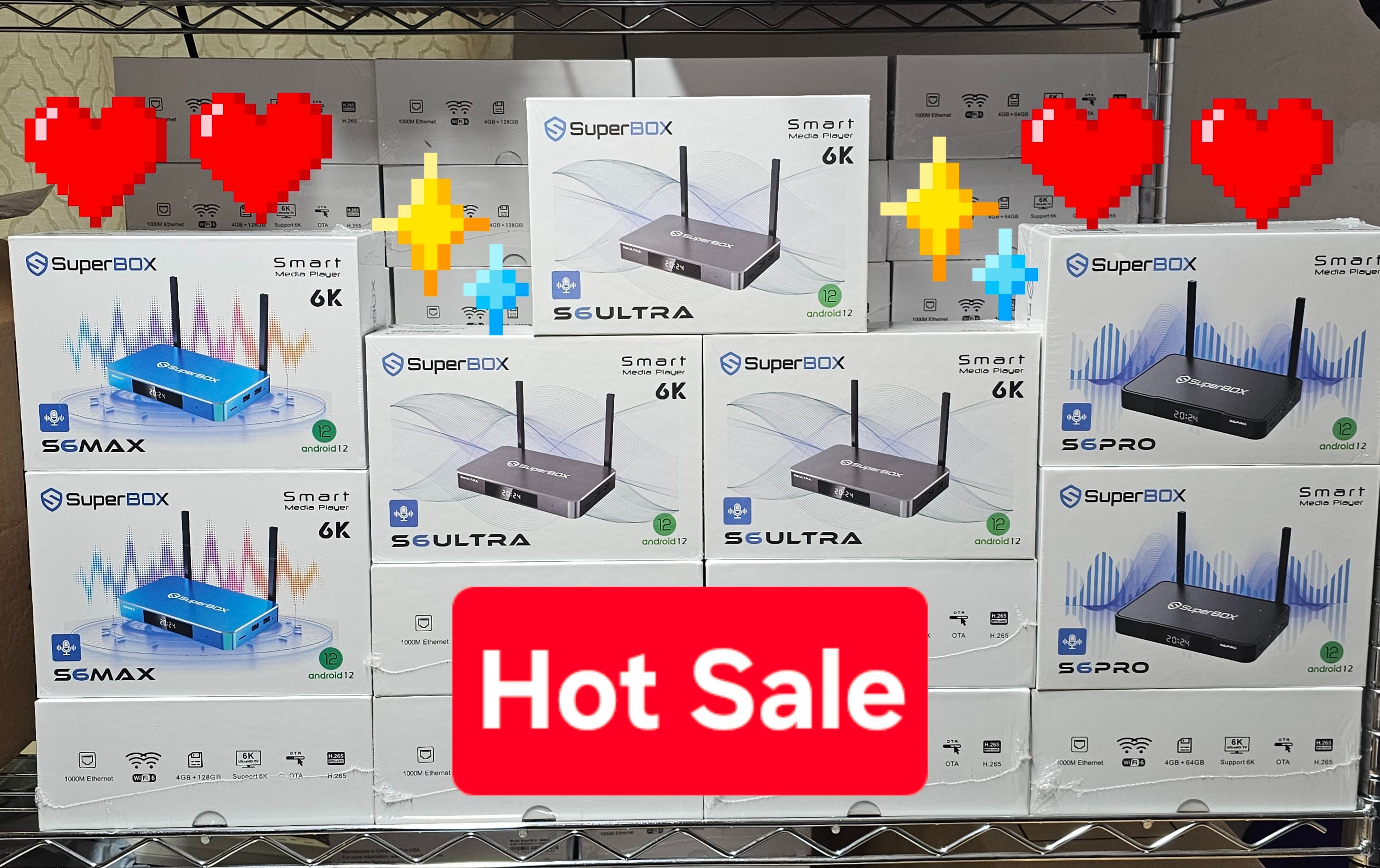 SuperBox S6 Ultra💥Max 💥Pro 💥⚡⚡⚡⚡Ultimate TV Solution 💎