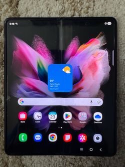 Samsung galaxy Z fold 3 unlocked 256gb.