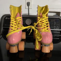 pink skates 