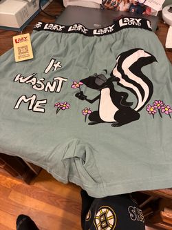 New boxer underwear size large