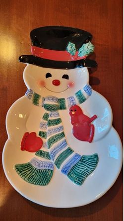 Hallmark 11 Inch Santa Plate