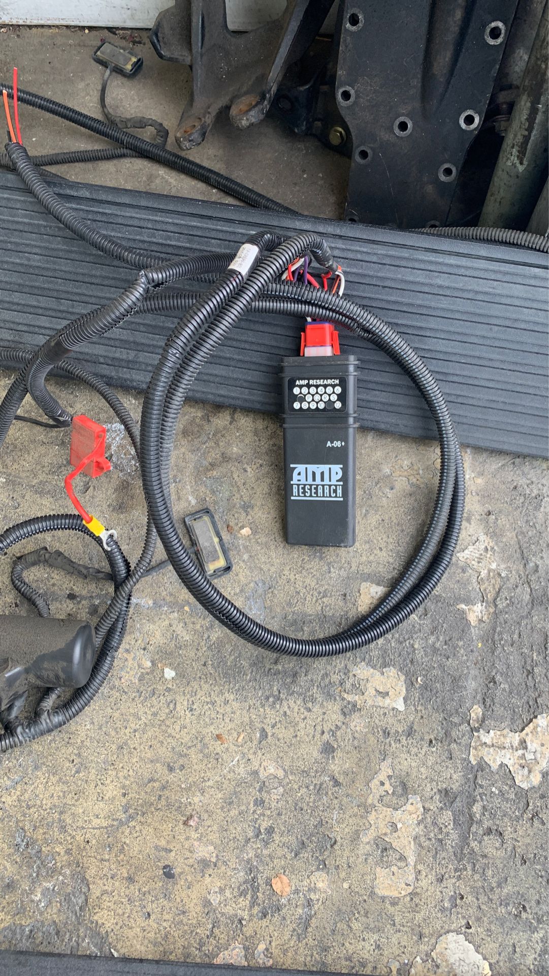 Electric Running Boards and WeatherTech mats