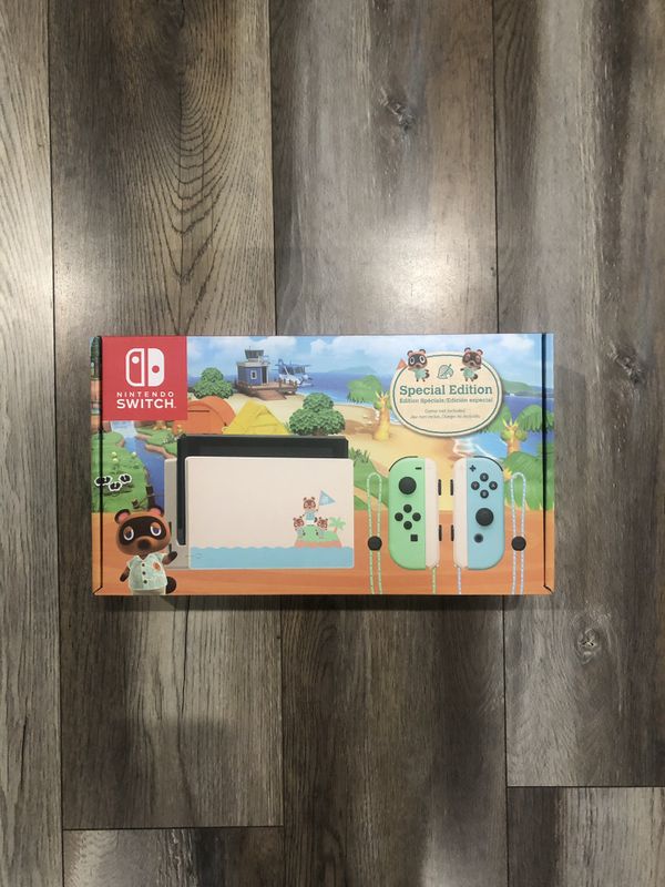 Nintendo Switch Console - Animal Crossing: New Horizons ...