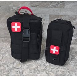 Medical First Aid IFAK Tourniquet EMT Pouch Set - Starter Kit