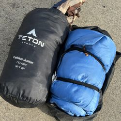 Sleeping bags - Jr. Sizing 