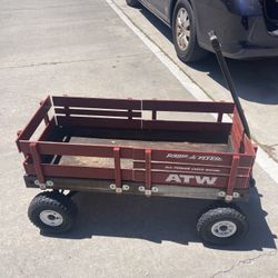 Red Flyer Wooden Wagon