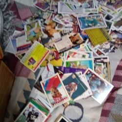 Baseball, Football, And Basketball Trading Cards 