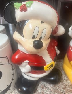 Disney Mickey Mouse Christmas jar