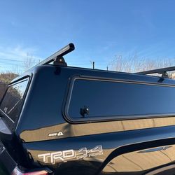 ARE Canopy Topper Black 6'5" For A 2022 Through 2026 Toyota Tundra Truck Stock #9165