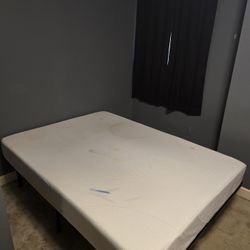 Queen Bedframe & Mattress 