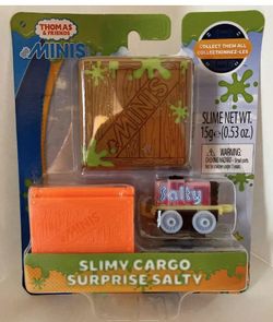 SLIMY CARGO SURPRISE SALTY Thomas & Friends MINIS Glow In The Dark Salty