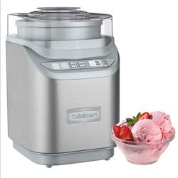 Cuisinart Gelateria 2 Quart Capacity Ice Cream, Frozen Yogurt, Gelato and Sorbet Maker