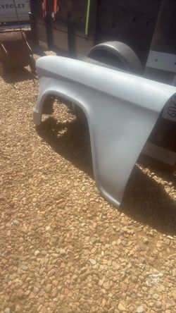 55 Chevy pick up half ton driver side fender 200 or best offer