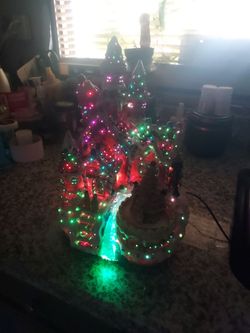Christmas Castle that lights up!