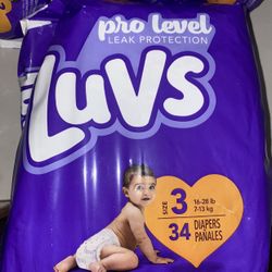 Luvs diapers 