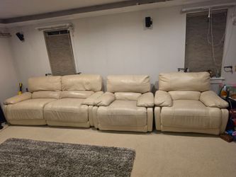 Power Reclyner Sofa ( one 2-seat and two 1-seat)