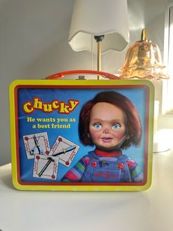 Chucky Child's Play Metal Tin Lunch Box Bundle