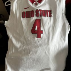 Nike Elite Team Authentic Ohio State Buckeyes Basketball Jersey Size XL RARE #4