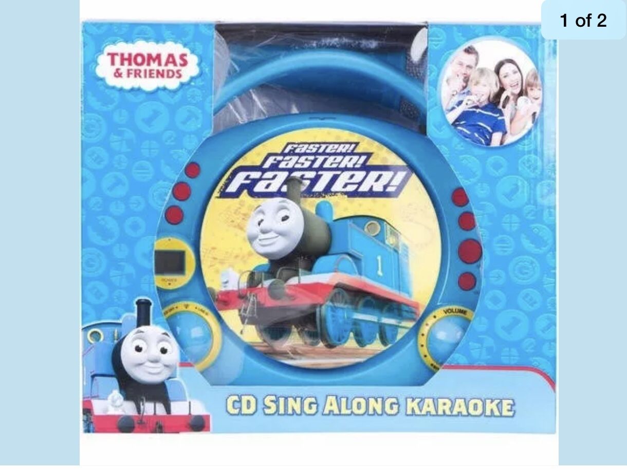 NEW Thomas the train karaoke CD player sing along