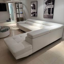 Brand New Leather Sectional I’m Box - Shop Now Pay Later 