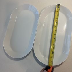 Oval Plate 2 Pc For $5