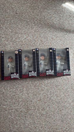 Cubs 2016 World Series Bobble heads
