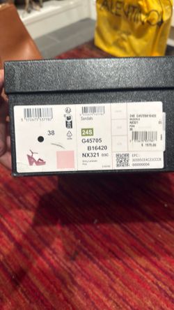 Chanel shoes pink  size 38
