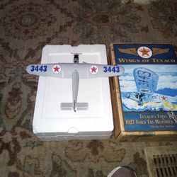 Wings Of Texaco Collectible Airplane Model 3443
