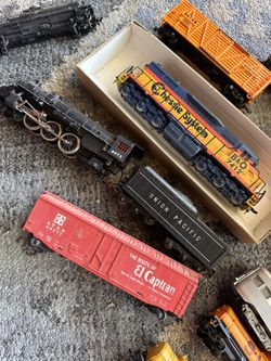 Lot Of Vintage Trains
