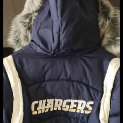 Y2K Reebok Chargers Jacket/Vest Size Small