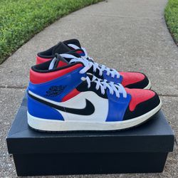 Air Jordan 1s “Red, White, And Blue”