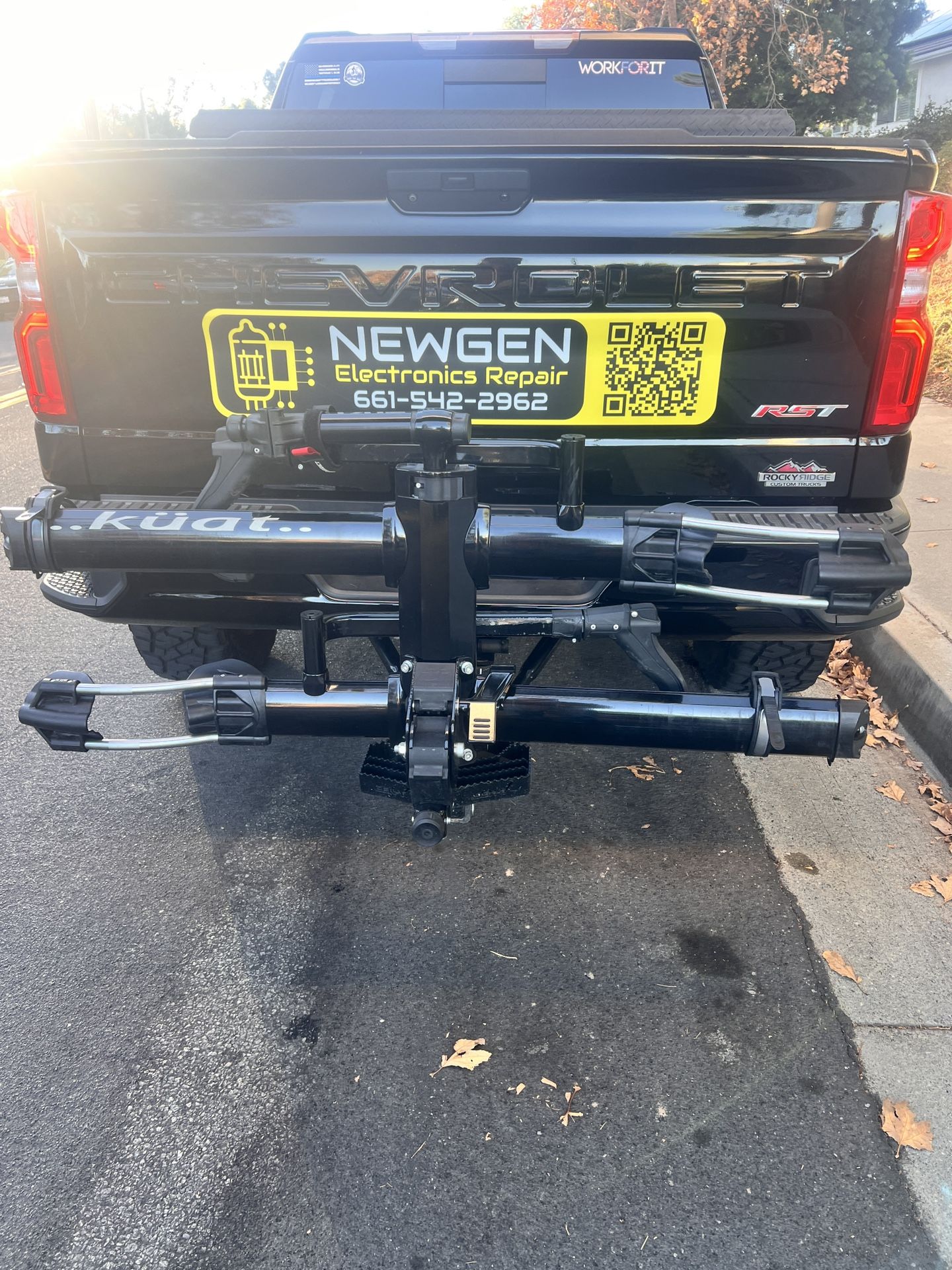 Küat NV 2.0 Bike Rack with Loading Ramp