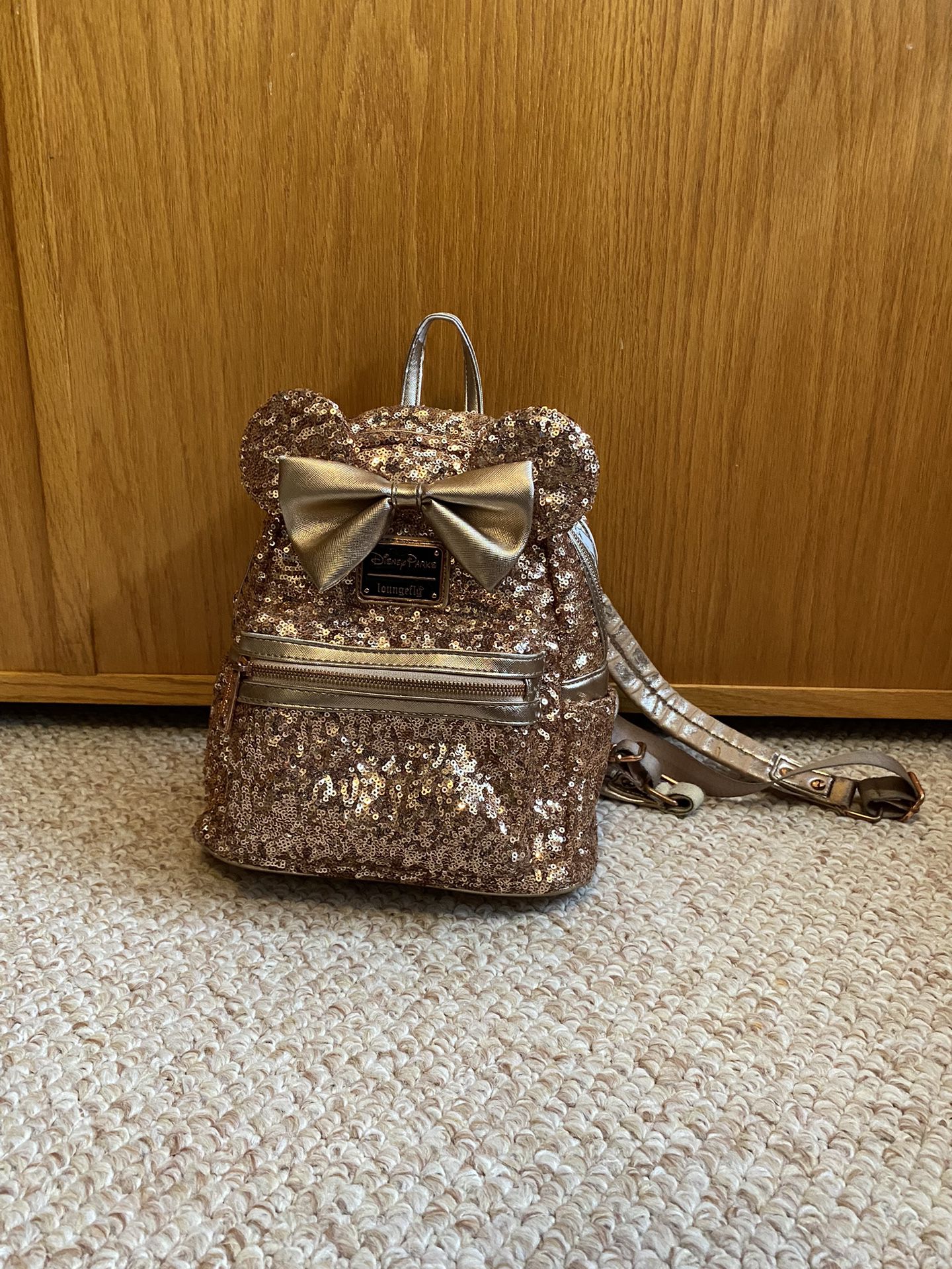 Disney Sequin Minnie Mouse Mini Backpack $30 OBO