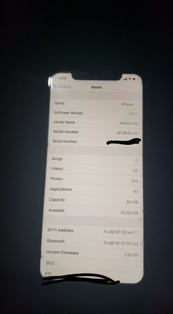 IPhone XR 64GB Locked