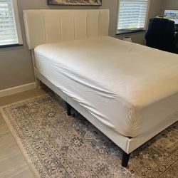 White Queen Bed Frame