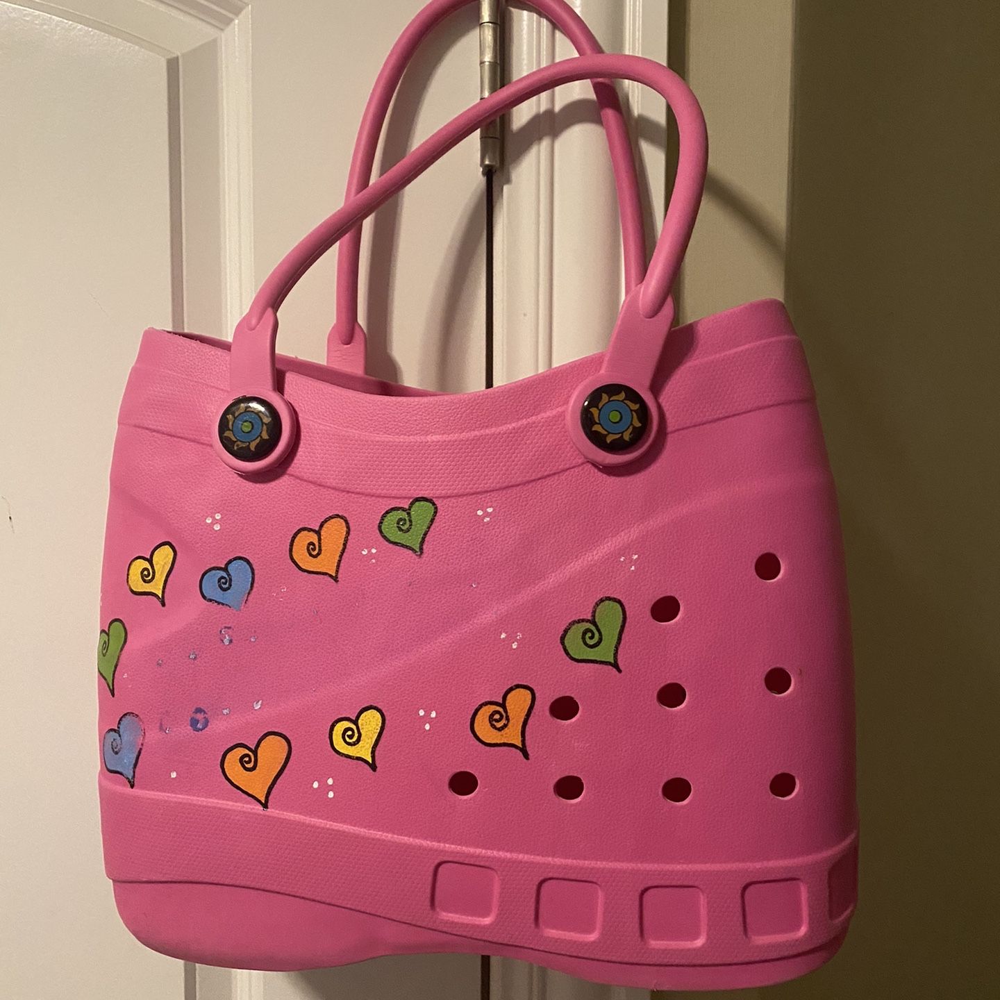 Bag Optari Sun Pink Beach Bag 11 x 9 x 4.5 Optari sol tote beach Tote bag for Sale in Westmont IL OfferUp