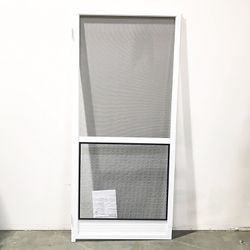 Hinged screen door 36x80 or 32x80