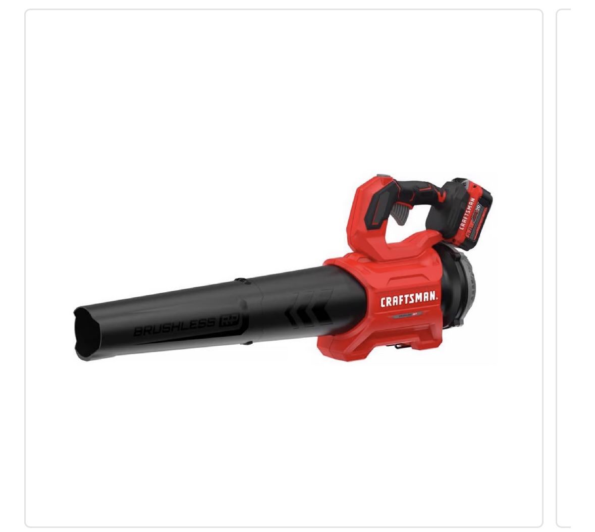 Brand New Craftsman Battery Powered Blower
