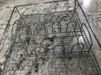 Chrome Office/School/Work Desk Organizer 