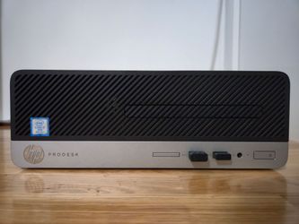 HP ProDesk 400 G5 SFF, i7 8700, 16 gigabytes RAM