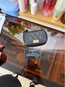Chanel boys card holder