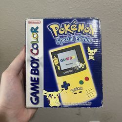 Special Edition Pokemon Gameboy Color