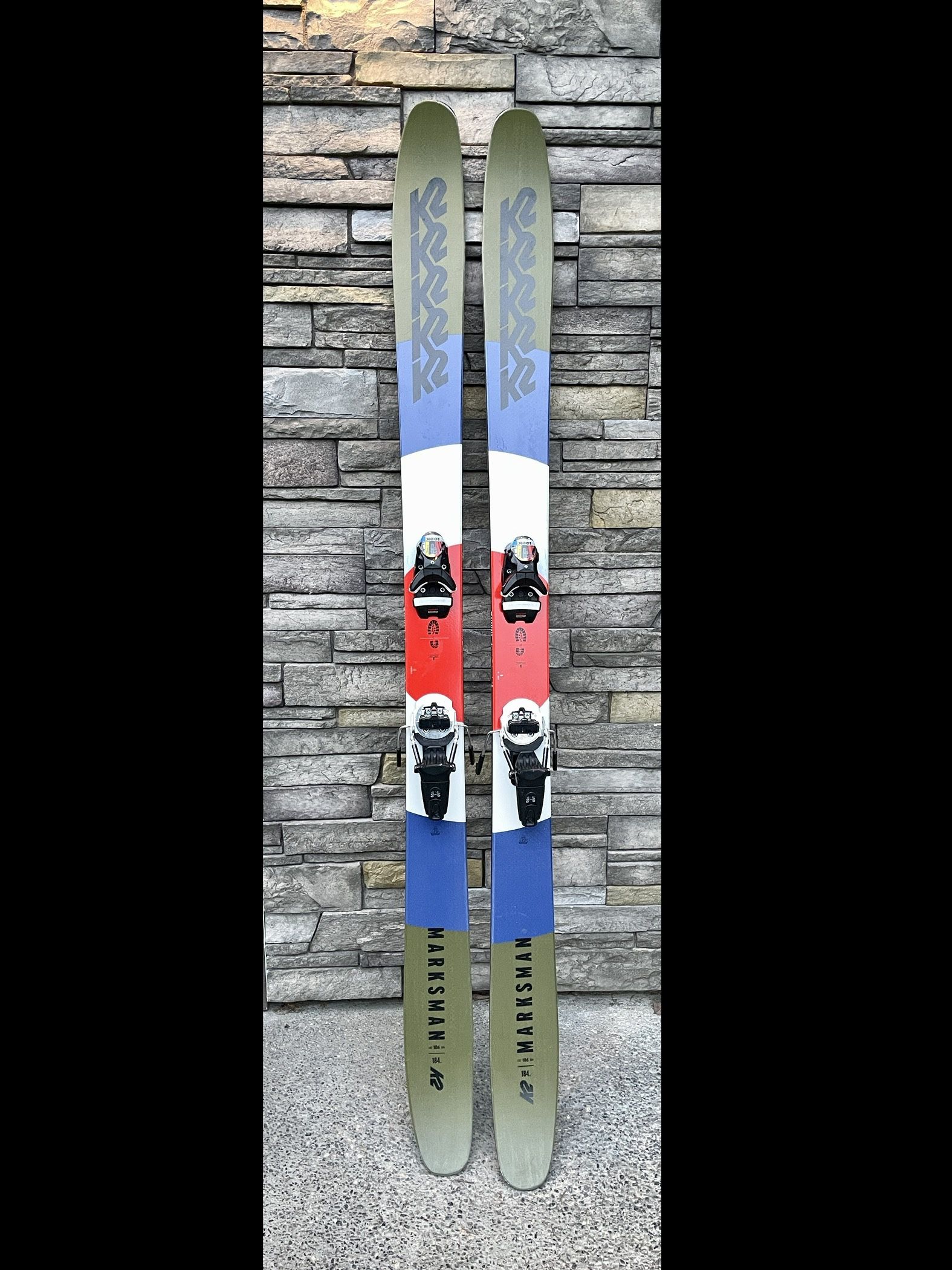 K2 Marksman 184cm, Look Pivot 15 Bindings