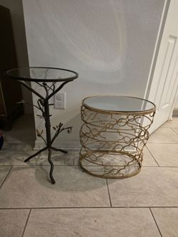Small side accent tables