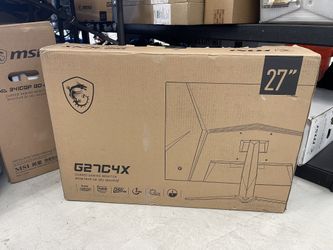 MSI Curved 27” Gaming Monitor -250hz, 1ms 