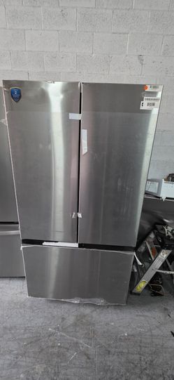 NEW REFRIGERATOR FRENCH DOOR STAINLESS STEEL 36X69